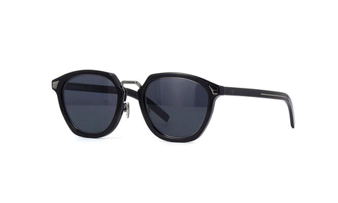 Sunglasses, Christian Dior, Crafted in Italy,Dior Men's DIORTAILORING1 IR 807 49 Sunglasses, (Black/Grey Blue) - Crafted in Italy Eyewear 