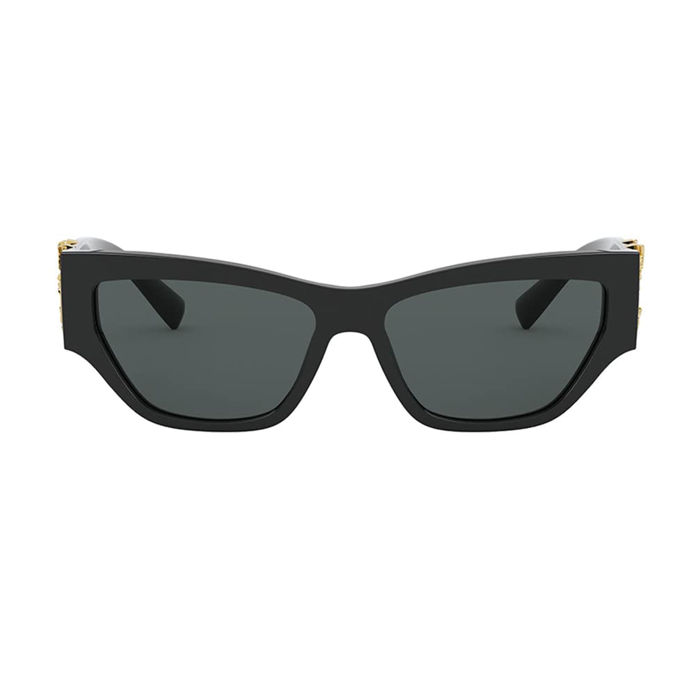 Versace 0VE4383 Occhiali, (BLACK/GREY), 56/15/140