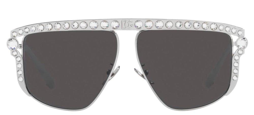 Occhiali da Sole Dolce & Gabbana DG 2281B Silver/Grey 57/10/140 donna