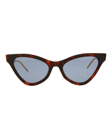 Gucci GG0597S-002-55 Occhiali, Havana Dunk E L, 55.0 Unisex-Adulto