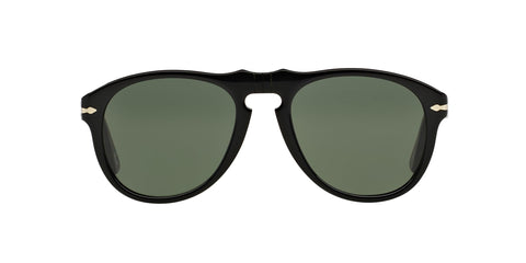 Persol MOD. 0649 Sun Occhiali da Sole, Unisex Adulto, Nero, 52