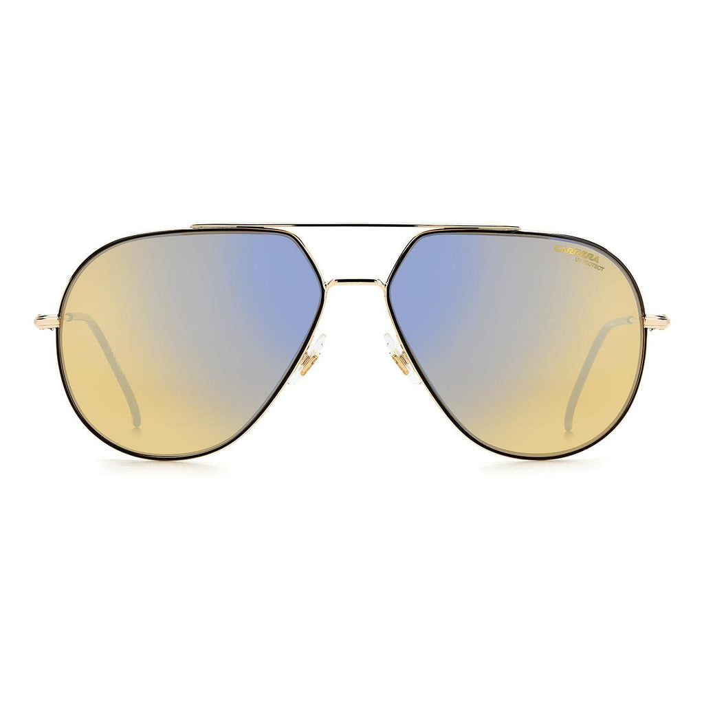 Carrera 274/s 2M2/Z0 Black Gold Sunglasses Unisex Steel, Standard, 61, Multicoloured, One Size