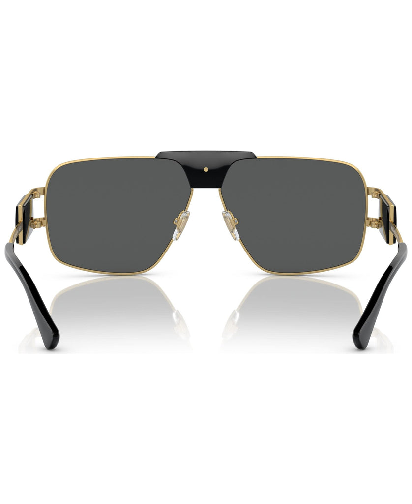 Versace 0ve2251 63 100287, Occhiali da Sole Unisex-Adulto, Oro, Taglia Unica