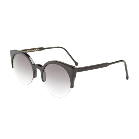 Sunglasses, RETROSUPERFUTURE, Crafted in Italy,SUPER Women's Sunglasses Black Black - Black - One Size - Crafted in Italy Eyewear 