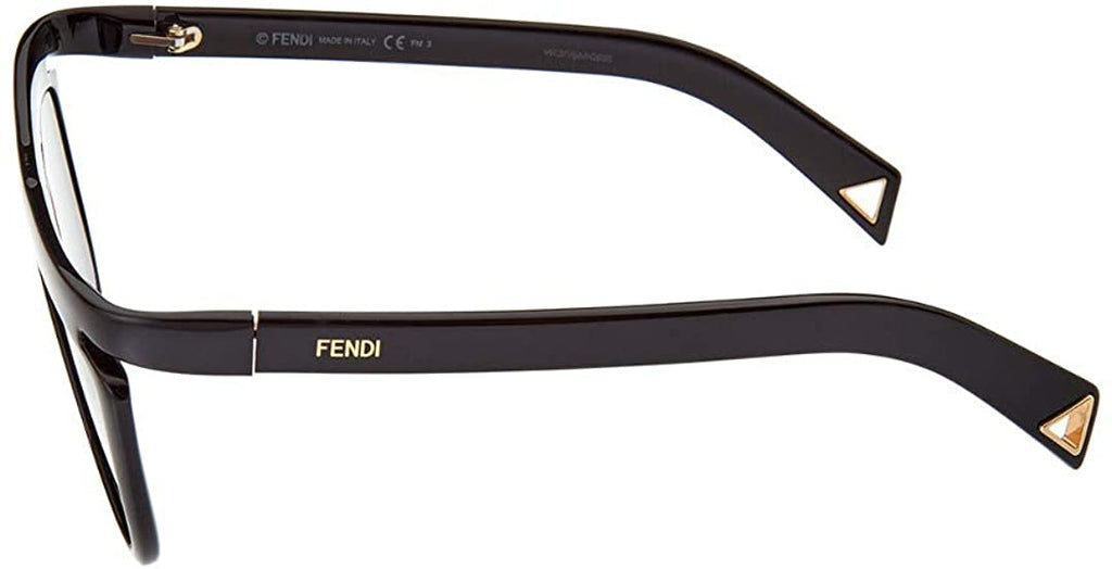 Fendi FF0384/S 807 Black FF0384/S Square Women Sunglasses