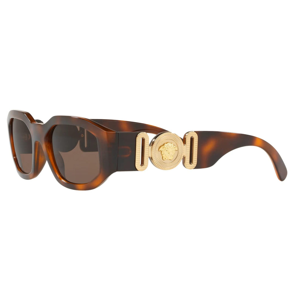 Versace 0VE4361 Occhiali da Sole, Marrone (Havana), 53 Unisex-Adulto