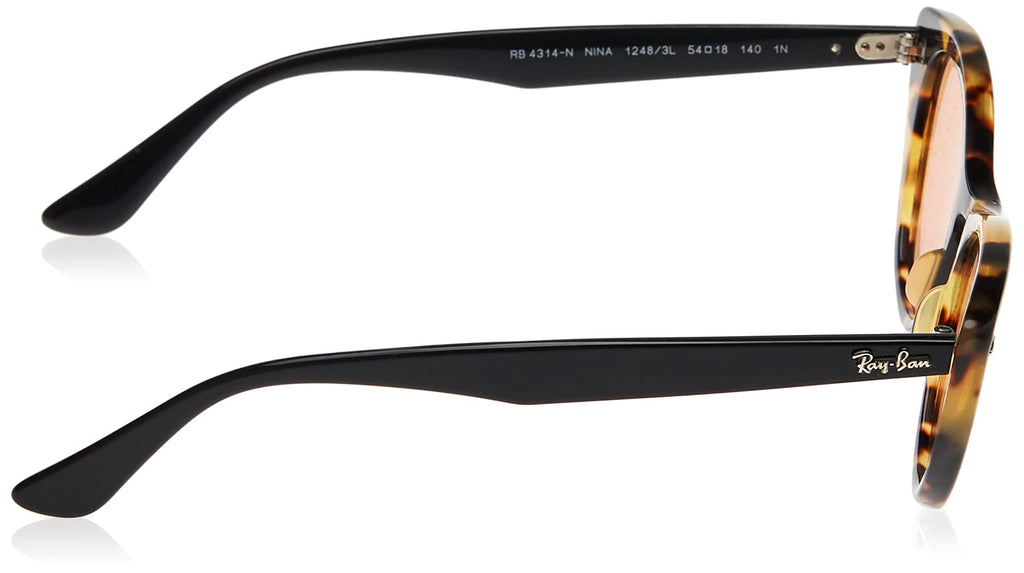 Ray-Ban 0RB4314N Occhiali da Sole, Marrone (Havana Gialla), 54 Unisex-Adulto