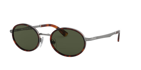 Ray-Ban 0PO2457S Occhiali da Sole, Multicolore (Gunmetal), 52 Donna