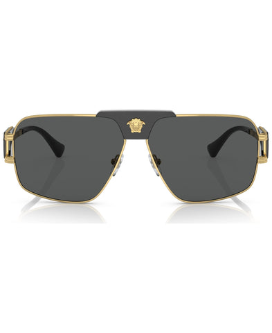 Versace 0ve2251 63 100287, Occhiali da Sole Unisex-Adulto, Oro, Taglia Unica