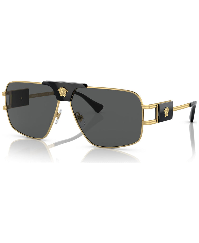 Versace 0ve2251 63 100287, Occhiali da Sole Unisex-Adulto, Oro, Taglia Unica