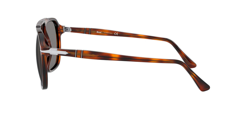 Ray-Ban 0PO3223S Occhiali da Sole, Grigio (Tortoise Brown), 59.0 Uomo